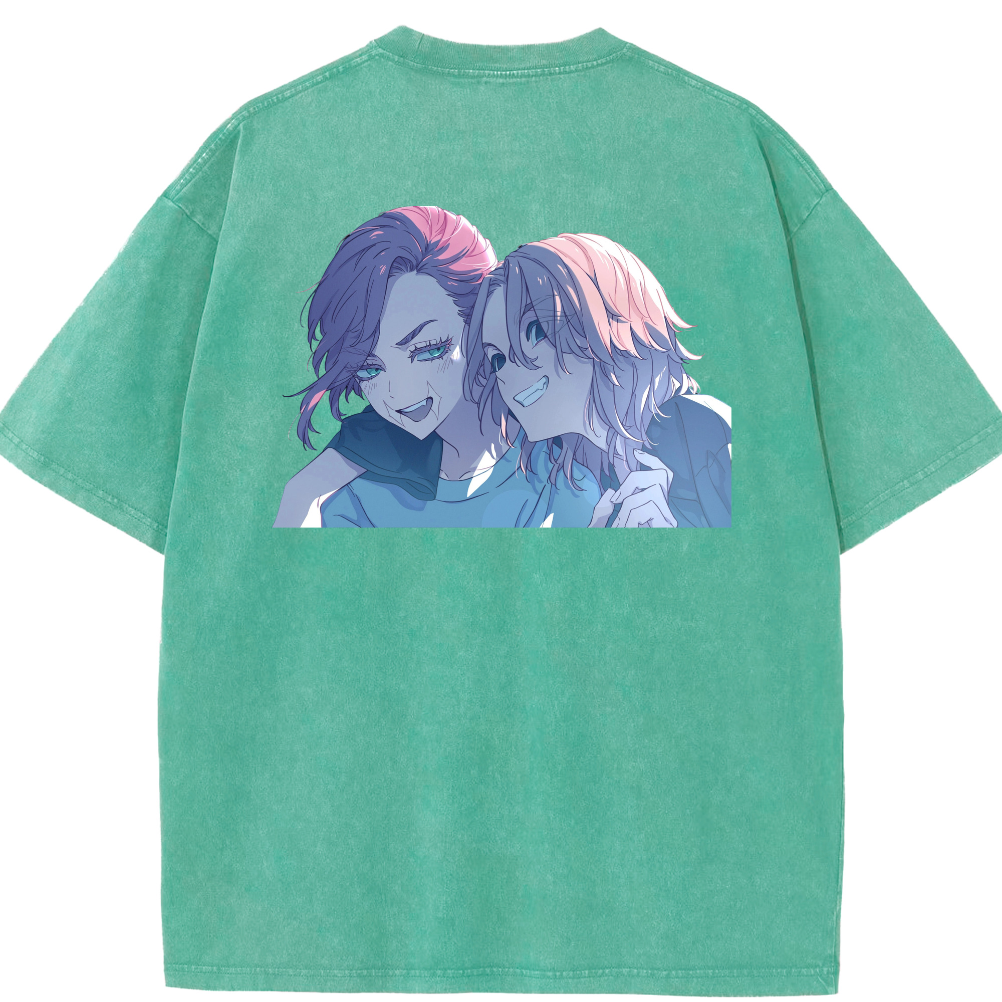 （画像用） 東京リベンジャーズ Tokyo Revengers 綿100% ヴィンテージ風 半袖Tシャツ（背面プリント）